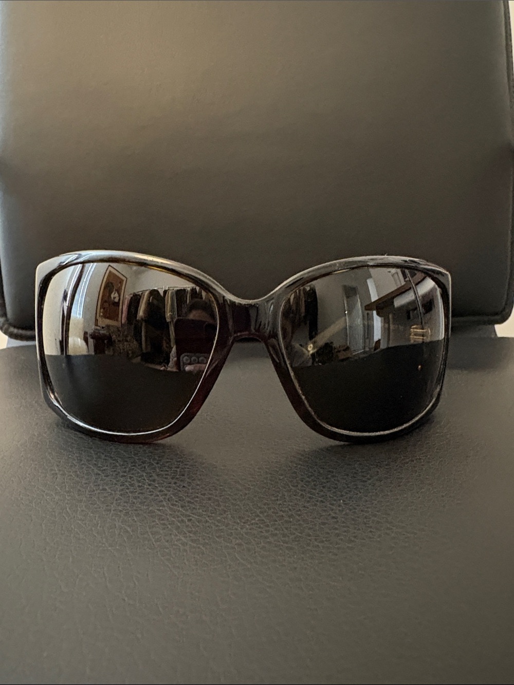 Marc by Marc Jacobs Tortoise Shell Y2K Wrap Sunglasses